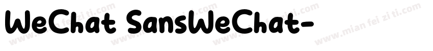 WeChat SansWeChat字体转换